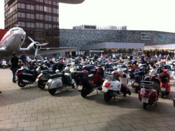 März 2014 Vespatreffen Verkehrshaus Luzern